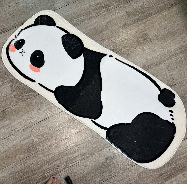 Thảm chân giường size 50x120cm, decor phòng ngủ, phòng khách, chất liệu Lông mềm mịn, thấm hút tốt