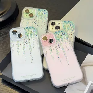 Nghìn hoa liễu thích hợp cho trường hợp điện thoại 17promax 141312 Soft Case XSMAX Skin Scrub rrr