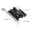 ONE 2 4 Cổng PCIE USB3 0 Thẻ Nối Dài Cho Máy Tính Để Bàn Hỗ Trợ Tốc Độ Nhanh Đồng Bộ Dữ Liệu Nhiều Thiết Bị Kết Nối Phụ Kiện