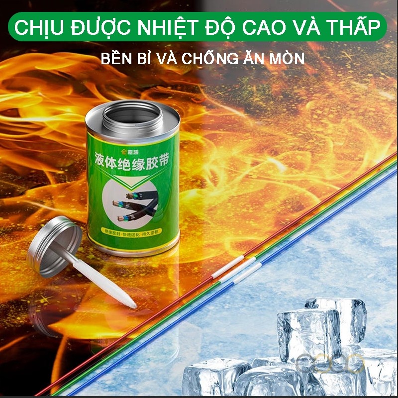 Keo cao su cách điện lỏng sửa chữa dây điện Keo cách điện dạng lỏng，Cách điện / Cách nhiệt，Bám dính tốt trên mọi bề mặt