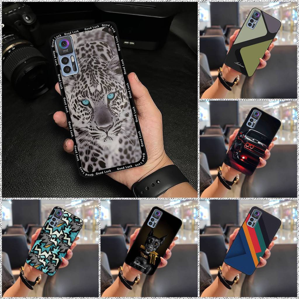Ốp Điện Thoại TPU Silicon Chống Sốc Cho TCL 30 5G / 30+ / 30 Plus, Bảo Vệ Lưng, Mềm Dẻo, Chống Bụi, Chống Thấm, Bền, Bọc Toàn Bộ, Họa Tiết Hoạt Hình Graffiti