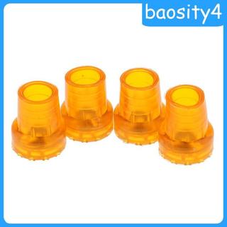4 Gói 19mm Đầu thay thế mía cao cấp Đầu gậy đi bộ Đáy chống trượt
