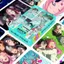 AIEN STAGE LOMO Thẻ & Miếng Dán Bộ 60 Thẻ + 36 Hộp Dán Mini Thẻ Ảnh Anime Hai Mặt Sưu Tập IVAN TIL MIZI