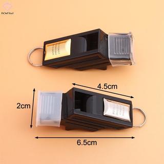 Còi Trọng Tài Chuyên Nghiệp Bóng Đá & Bóng Rổ - Âm Thanh Lớn, Vỏ Nhựa Không Hạt Màu Vàng Bạc