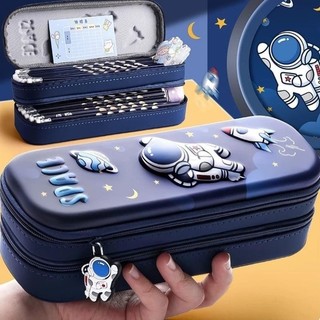 Hộp Đựng Bút 3D, 2 Tầng Sức Chứa Lớn