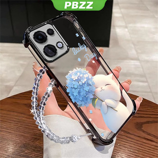 Ốp Lưng Cho oppo reno 13 pro 5g reno13 Reno13f 13f 5g 2024 Vỏ Điện Thoại Vỏ Mềm Silicon Chống Sốc Thiết Kế Mới Thẩm Mỹ Trong Suốt Hoạt Hình Vòng Tay Mèo Cho Bé Gái SJSLLSHM01