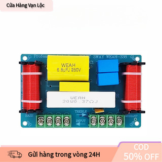 【vạn】Mạch điện tử phân tần Crossov 3 đường tiếng chất lượng cao, linh kiện bền bỉ, âm thanh mượt mà không méo.