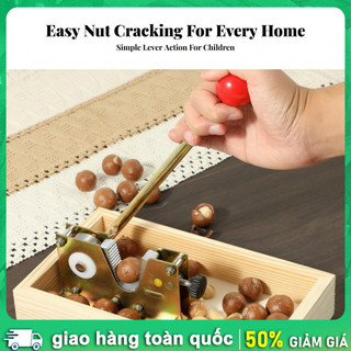 Máy mở hạt mắc ca cầm tay tiện lợi cho gia đình Kẹp hạt dẻ / Kìm óc chó،Dễ dàng sử dụng, tiết kiệm sức lực