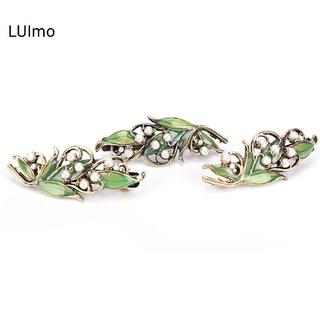 LUImo Thời Trang Gril Vintage Trang Sức Kim Loại Nhánh Kẹp Tóc Cho Nữ Cưới Kẹp Tóc SBS