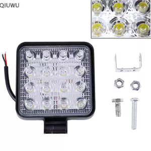 Đèn LED làm việc QIUWU 4 Inch 48W Tru OffRoad Máy kéo Spot Lights 12V 24V Vuông .