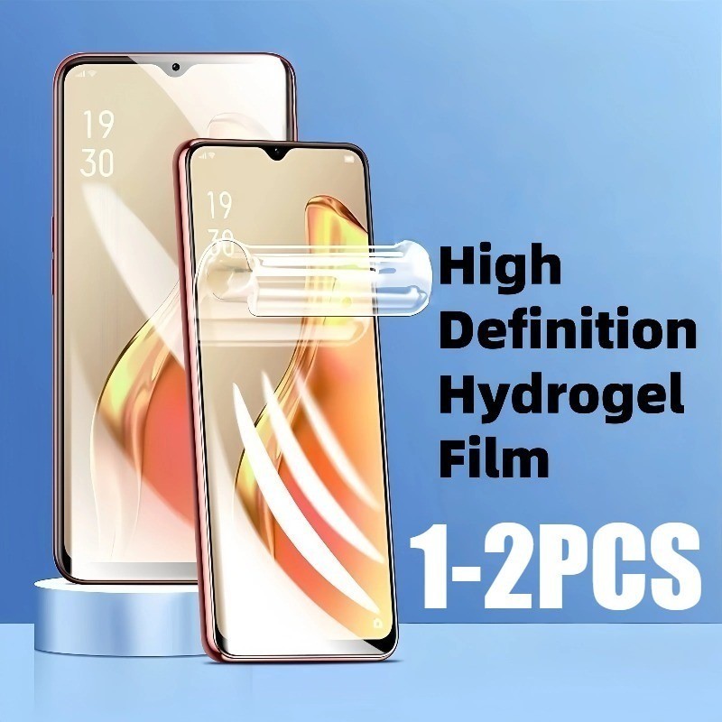 1-2 Chiếc Chống Trầy Xước Bảo Vệ Màn Hình Matte Film Cho Oppo A91 A92s A93 A93s A94 A95 A96 A97 A98 Ace2 A36 A76 4G 5G Chống Gián Điệp Riêng Tư Chống Ánh Sáng Xanh Hydrogel Film HD Phim Mềm