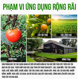 【COD】Chai xịt bẫy ruồi vàng Đài Loan 450ml, công thức đậm đặc, bám dính siêu chắc, chịu được mưa nắng ngoài trời.