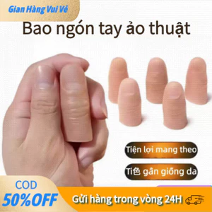 【48h】Đạo cụ ngón tay ảo thuật bằng silicone siêu bền, phù hợp cho người mới bắt đầu và chuyên nghiệp.