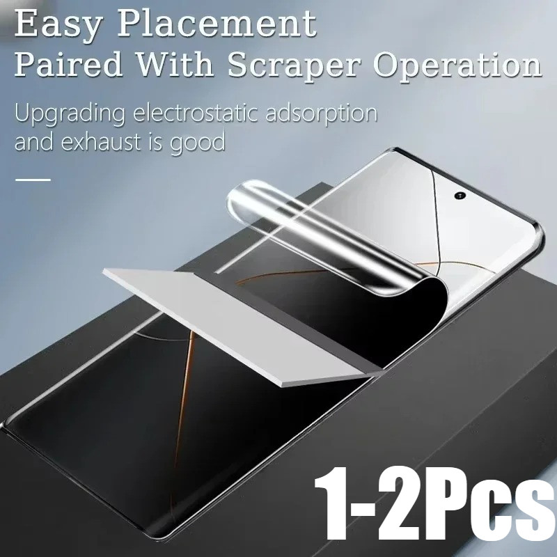 1-2 Chiếc Chống Trầy Xước Bảo Vệ Màn Hình Mờ Cho Xiaomi 14 15 15S 15T Pro Ultra Civi Chống Gián Điệp Riêng Tư Chống Ánh Sáng Xanh Hydrogel Phim HD Mềm