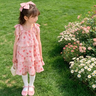 VáY Bé GáI HàN QuốC MớI Hè CôNg ChúA Dễ ThươNg VảI MềM ThoáNg MáT đầM