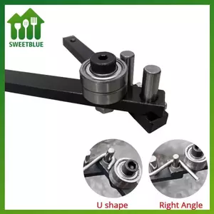 SWEET Hướng Dẫn Sử Dụng Máy Uốn Thanh Thép Máy Uốn DIY Bện Giỏ Neo Thép Sắt Thanh Đồng Ánh Sáng Braet Dụng Cụ Uốn Bằng Tay n