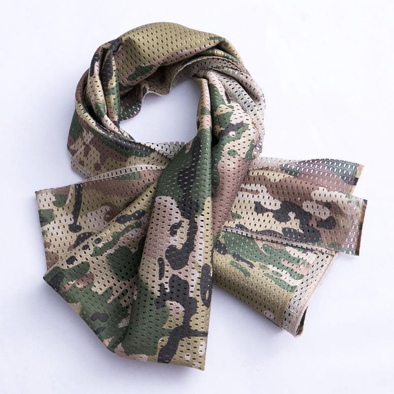 Khăn Vuông Ngụy Trang Chống Gió Cát, Nhanh Khô Cho Quân Đội và Outdoor