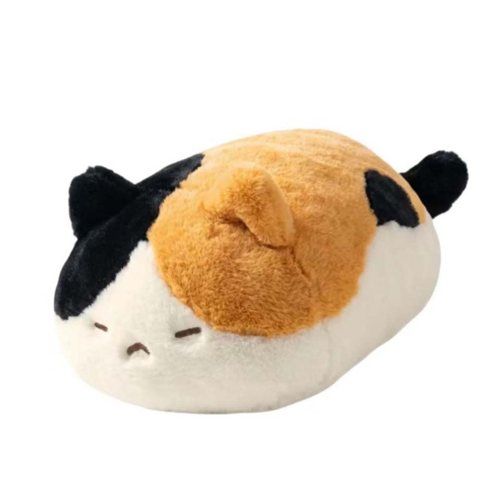 Búp bê đồng hành sang trọng THFENG, Đồ chơi nhồi bông mèo sang trọng, Thời trang 43cm Gối động vật nhồi bông siêu mềm để bàn
