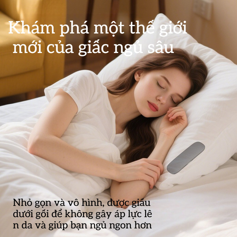 Loa Ngủ Dẫn Truyền Xương Cao Cấp - Âm Thanh Riêng Tư Dưới Gối,  Pin Bền, Bạn Đồng Hành Hoàn Hảo Cho Giấc Ngủ Ngon