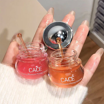 Chính Hãng CACE Hoa Anh Đào Mật Ong Son Môi Dưỡng Ẩm Dưỡng Ẩm Khô Sửa Chữa Môi Vết nứt Màu Hồng Mềm Mại Sửa Chữa Môi Sinh Viên
