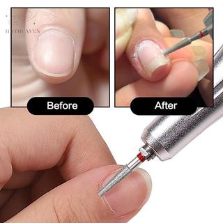 [hatheaven] Mũi khoan móng tay sạch sẽ hình nón sắc nét Mũi cacbua chuyên nghiệp để loại bỏ sơn Gel Dụng cụ làm móng tay bền bỉ cho kỹ thuật làm móng tay & DIY Nice