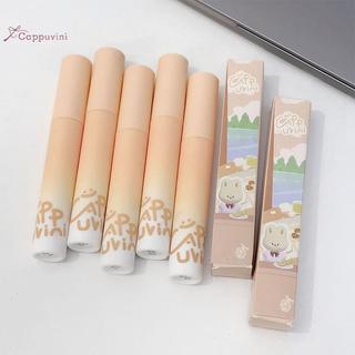 Bí Ngô Mai Môi Bùn Nhung Lip Cream Matte Họa Tiết Son kem Lớp Phủ Màu Hoa Hồng Cam Son Bóng Tint Mỹ Phẩm