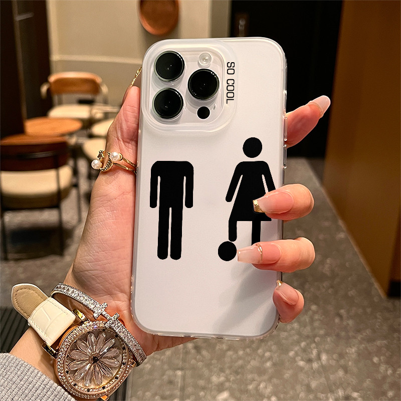 Nhân vật sáng tạo phù hợp với vỏ điện thoại 1716/15/14/13, 12/11, sáng tạo XS/XR mềm 7p
