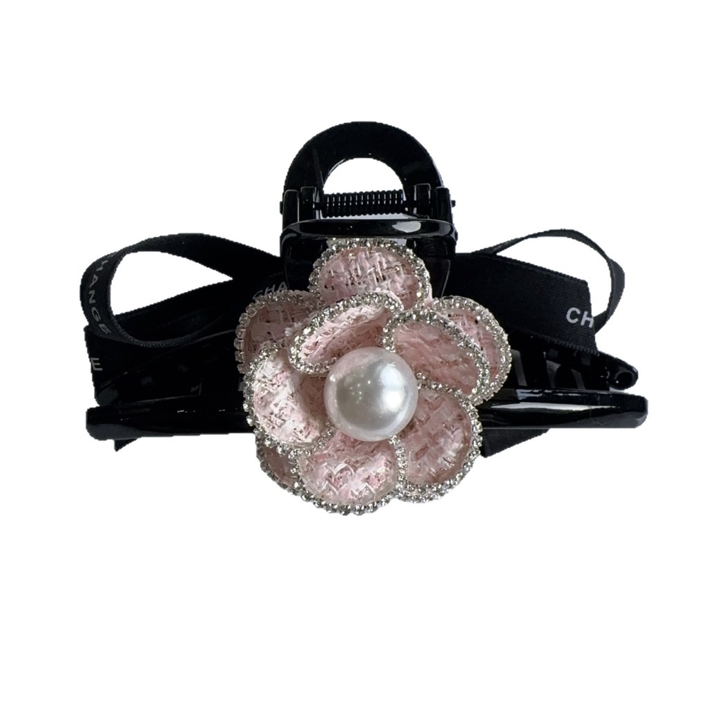 Xiaoxiang Camellia Kẹp tóc có hai mặt cá mập, size 13cm, phù hợp cho streamer