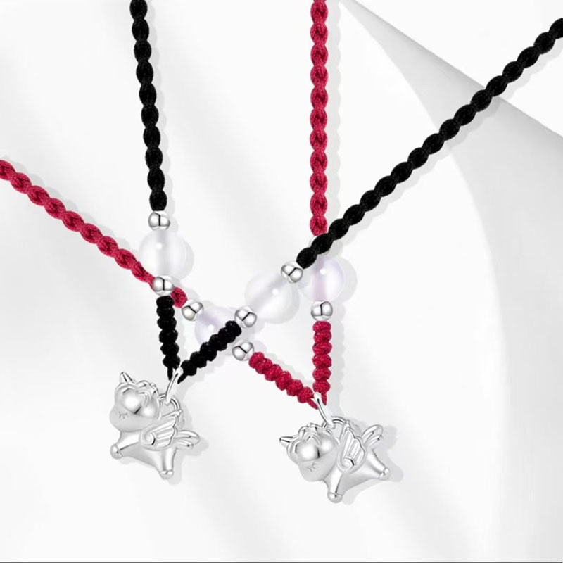 Vòng cổ kỳ lân trong mơ bằng bạc Sterling mới