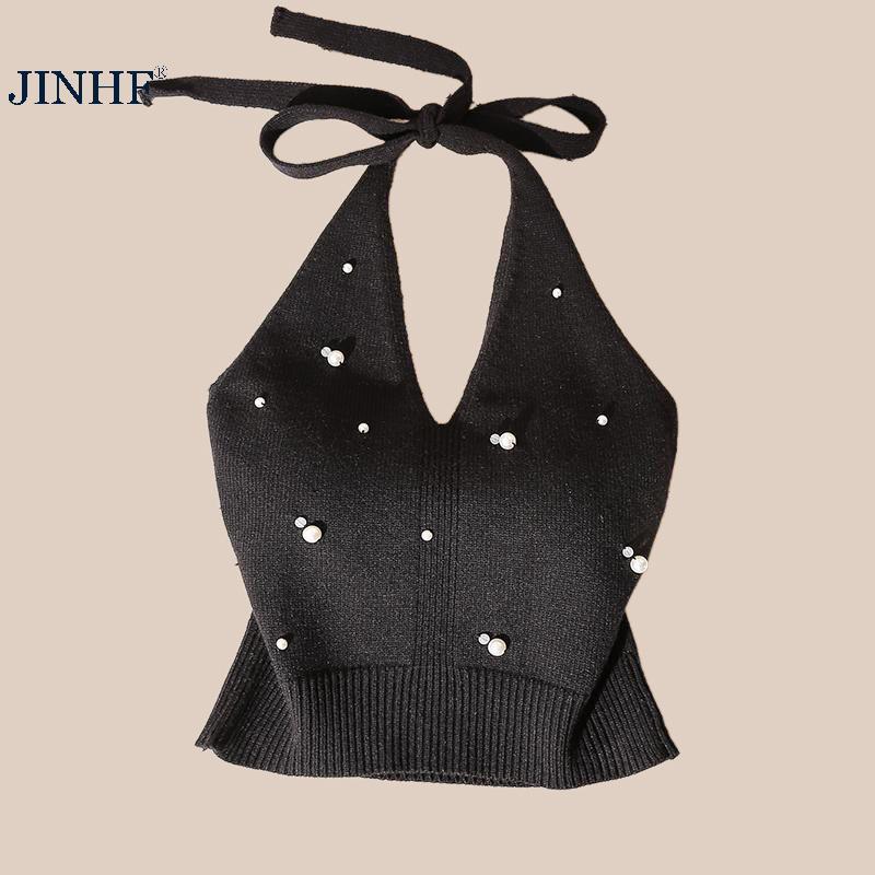 Áo vest nữ thời trang Pháp, đính hạt và dây thắt cổ, hot trend