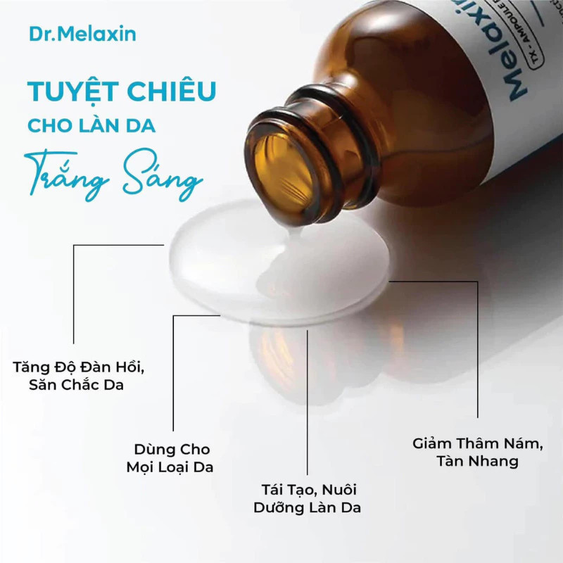 Combo Dr. Melaxin TX – Phục Hồi Da, Dưỡng Sáng & Chăm Sóc Toàn Diện