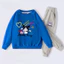Bộ áo Hoodie thường ngày Kuromi Girls Sweatpants phong cách hoạt hình dễ thương Trang phục trẻ em thoải mái để mặc hàng ngày