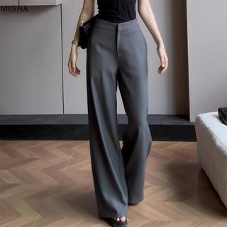 Misa Thời Trang Thường Ngày Retro Rời Dài Sàn Chiều Dài Cao Phù Hợp Với Quần