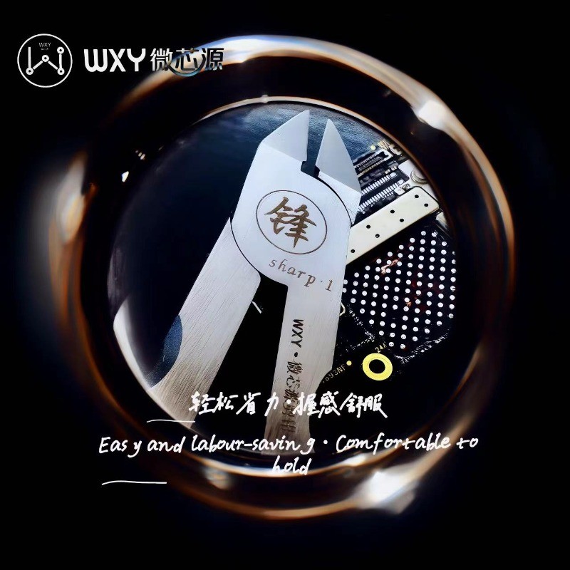 WXY Xoay Bên Góc Kìm Cắt Chính Xác Độ Cứng Sửa Chữa Điện Thoại Dụng Cụ Cầm Tay Dây Cắt Cáp Nippers