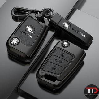 Vỏ chìa khóa ô tô hợp kim kẽm Skoda Thích hợp cho Ming Sharp / Speedy / Kodiyak / Komik / Korok