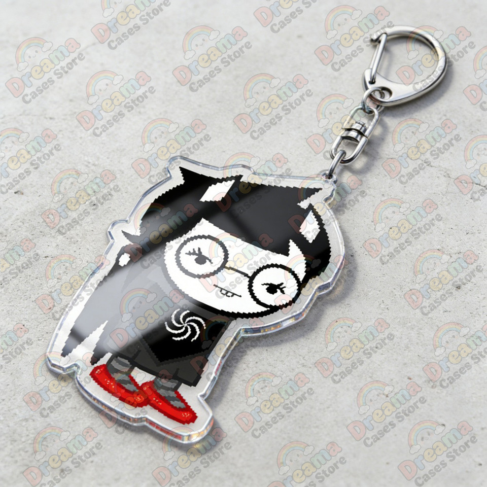 Homestuck Keychain Dave Strider Karkat Vantas Dirk Strider Jake English John Egbert Vriska Serket Eridan Ampora Acrylic