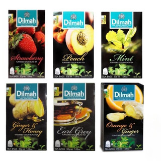 (Đủ Vị) Trà Dilmah Túi Lọc  Đủ Hương Vị, Đa Dạng Cho Pha Chế Hộp 20 Túi Lọc (30G)