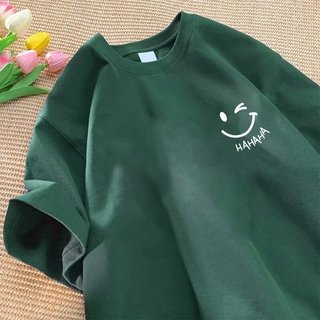Áo thun vải chống nhăn, họa tiết vui nhộn phong cách unisex cho mùa hè