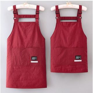 Tạp dề chống nước thời trang Phiên bản Hàn Quốc Hộ gia đình Nấu ăn Phục vụ Cafe Làm móng tay Quần yếm đặc biệt Eo dành cho người lớn