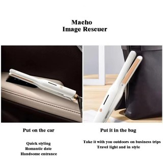 Máy duỗi tóc bằng gốm Mini - Bàn ủi tạo kiểu làm nóng nhanh cho tóc ngắn Thân thiện với du lịch
