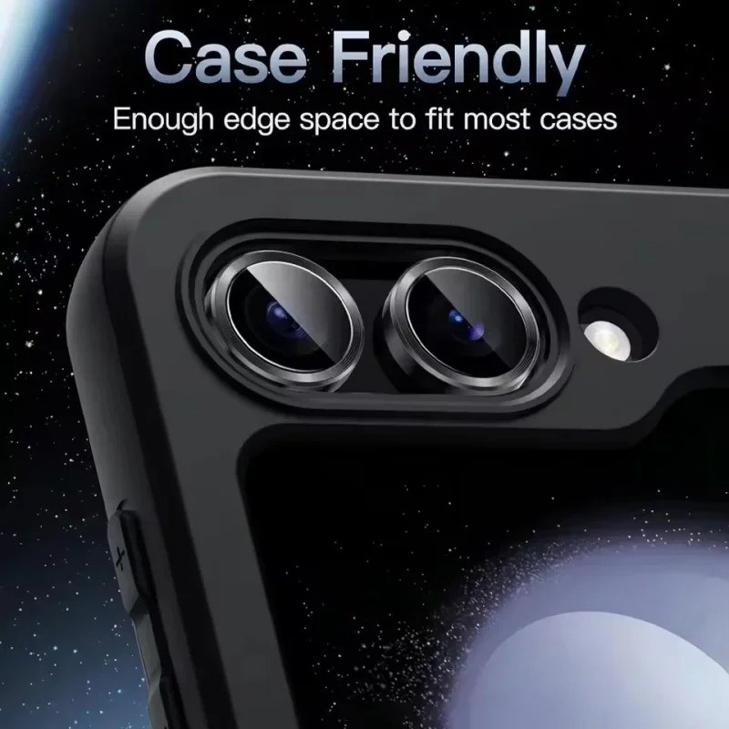 Dành Cho Samsung Galaxy Z Fold5 Điện Thoại Camera Bảo Vệ Ống Kính Vòng Dành Cho Samsung Galaxy Z Flip5 Hợp Kim Nhôm Bảo Vệ Kính Ống Kính Kính Kính Phim