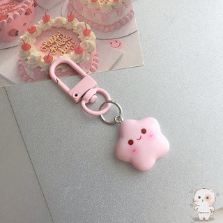 【Chamvn】Móc khóa mặt dây chuyền hình ngôi sao bằng nhựa dễ thương bạn thân hình trái tim dành cho nữ sinh cặp đôi