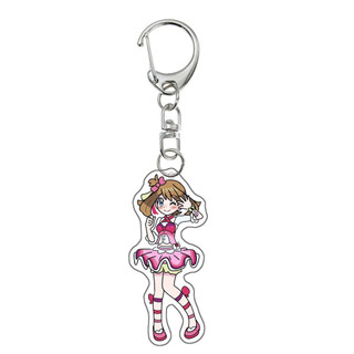 Pokemon Anime Cartoon Key Chain Misty May Dawn Chloe Torchic Mudkip Psyduck Acrylic Keychain Bag Pendant Decoration