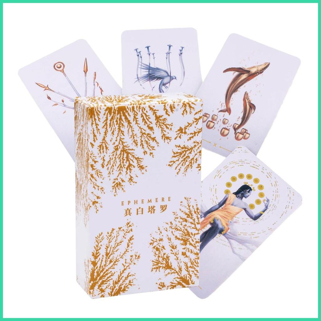 Người mới bắt đầu Tarot Cards Fortune Telling Game Hướng dẫn đọc Công cụ tâm linh để thiền chánh niệm Tương lai solekvn