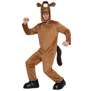 Trang phục cosplay ngựa nâu cao cấp dành cho người lớn - Thích hợp Halloween và carnival