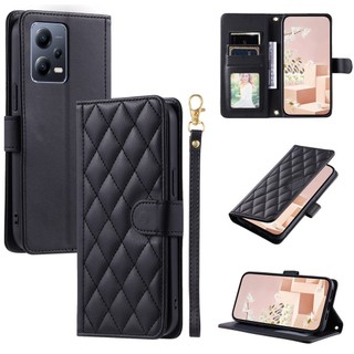 Bao Da Lật Cho Redmi Note 15 14 Pro Plus 13 Pro + 5G 15C 14C 13C Vỏ PU Sang Trọng Ví Từ Tính Có Khe Cắm Thẻ Giá Đỡ Vỏ TPU Mềm Ốp Lưng Vỏ Dây Đeo Tay Mới