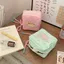 Túi đựng khăn ăn vệ sinh OLVIDO, Túi đựng thời kỳ nữ tính thêu Mini, có dây buộc Túi đựng son môi đa chức năng dung tích lớn Túi đựng hàng ngày