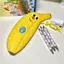 HFSHY 1 Hộp đựng bút chì chuối hoạt hình dễ thương, Túi đựng đồ sang trọng, Túi trang điểm, Quà tặng sáng tạo và hài hước, Túi văn phòng phẩm cho trường học VN