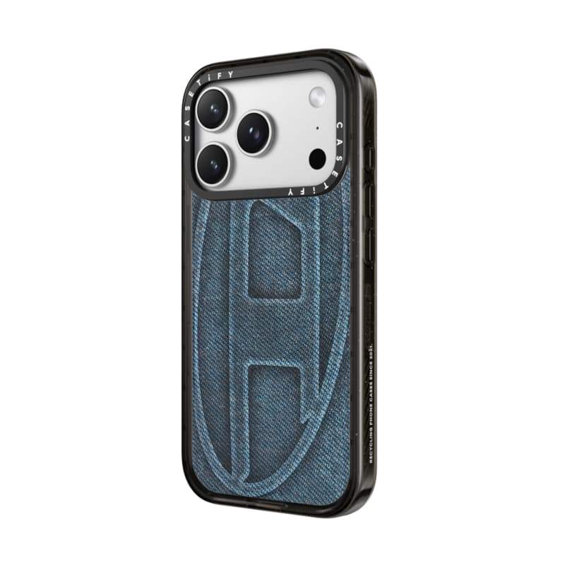 CASECASE X Blue Denim Oval D Case Đen / Sky Blue / Pink Fizz Candy Collection Màu sắc trong suốt cứng hút từ tính Vỏ tác động cho Apple IPhone 13 14 15 16 17Pro Max Plus Có hộp