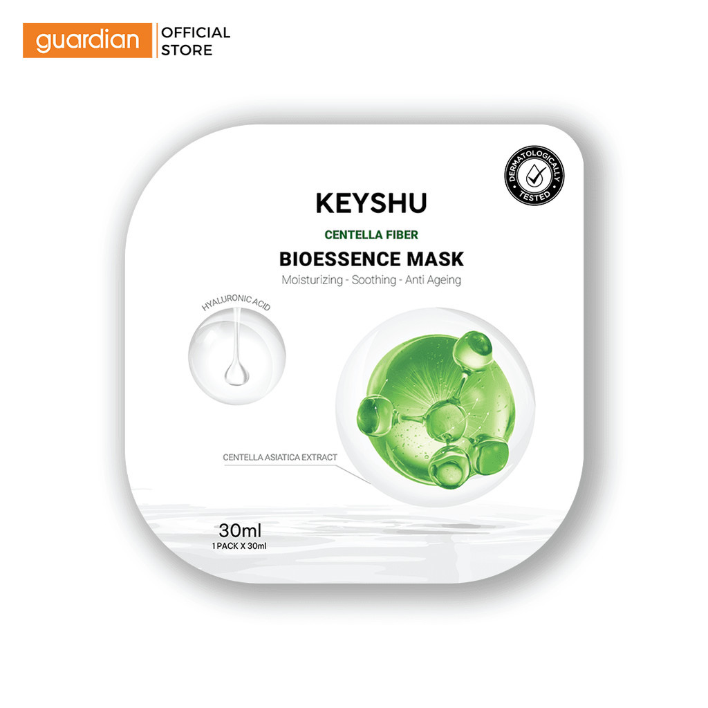 Mặt Nạ Keyshu Dưỡng Ẩm, Làm Mềm Da, Hỗ Trợ Giảm Lão Hóa 30ML | Guardian Việt Nam
